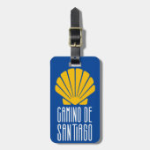 Camino de Santiago Gepäckanhänger (Vorderseite vertikal)