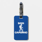 Camino de Santiago Gepäckanhänger (Rückseite vertikal)