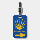 Camino de Santiago Gepäckanhänger (Vorderseite vertikal)