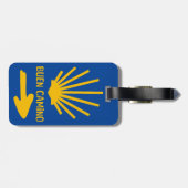 Camino de Santiago Gepäckanhänger (Rückseite horizontal)