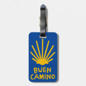 Camino de Santiago Gepäckanhänger (Rückseite vertikal)