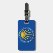 Camino de Santiago Gepäckanhänger (Vorderseite vertikal)