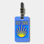 Camino de Santiago Gepäckanhänger (Vorderseite vertikal)