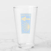 Camino de Santiago Glass Glas (Rückseite)