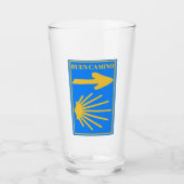 Camino de Santiago Glass Glas (Vorderseite)