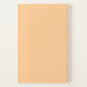 Camino de Santiago Journal Spiral Notebook Notizblock (Rückseite)