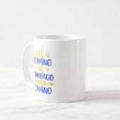 Camino de Santiago Kaffeetasse (Vorderseite Links)
