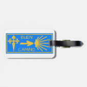 Camino de Santiago Luggage Tag Gepäckanhänger (Rückseite horizontal)