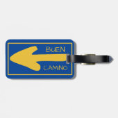Camino de Santiago Luggage Tag Gepäckanhänger (Rückseite horizontal)