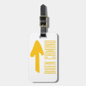 Camino de Santiago Luggage Tag Gepäckanhänger (Vorderseite vertikal)