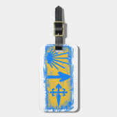 Camino de Santiago Luggage Tag Gepäckanhänger (Vorderseite vertikal)