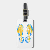 Camino de Santiago Luggage Tags Gepäckanhänger (Vorderseite vertikal)