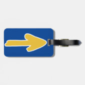 Camino de Santiago Luggage Tags Gepäckanhänger (Rückseite horizontal)