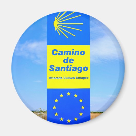 Camino de Santiago Magnet (Vorne)