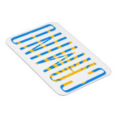 Camino de Santiago Magnet (Rechte Seite)