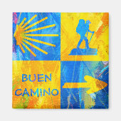 Camino de Santiago Magnet (Vorne)