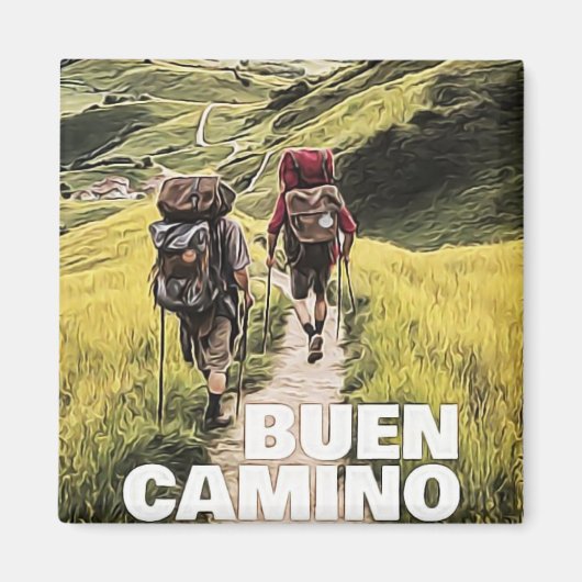 Camino de Santiago Magnet (Vorne)