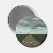 Camino de Santiago Magnet (Vorderseite/Rückseite)