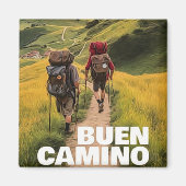 Camino de Santiago Magnet (Vorne)