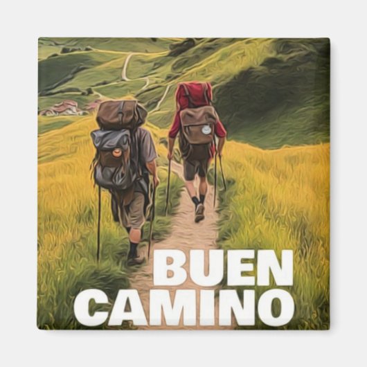Camino de Santiago Magnet (Vorne)