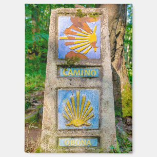 Camino de Santiago Magnet