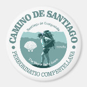Camino de Santiago Magnet (Vorne)