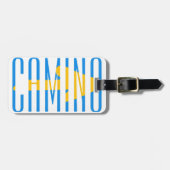 Camino de Santiago Magnet Gepäckanhänger (Vorderseite horizontal)