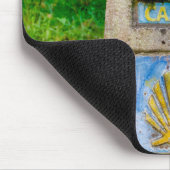 Camino de Santiago Mousepad (Ecke)