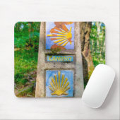 Camino de Santiago Mousepad (Mit Mouse)