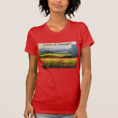 Camino de Santiago Original-Kunstwerk Katie Hutter T-Shirt (Vorderseite)