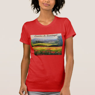 Camino de Santiago Original-Kunstwerk Katie Hutter T-Shirt