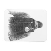 Camino de Santiago Pilgrim Magnet (Horizontal)