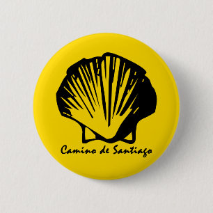 Camino de Santiago, Pilgrimisches Abzeichen Button
