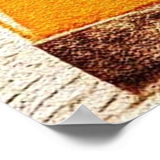 Camino de Santiago Poster (Ecke)