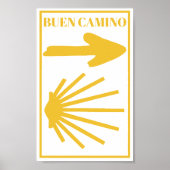 Camino de Santiago Poster (Vorne)