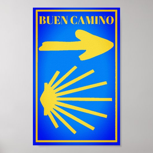 Camino de Santiago Poster (Vorne)