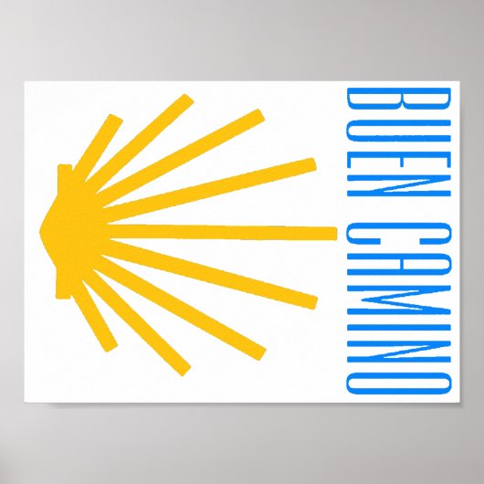 Camino de Santiago Poster (Vorne)