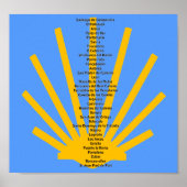 Camino de Santiago Poster (Vorne)