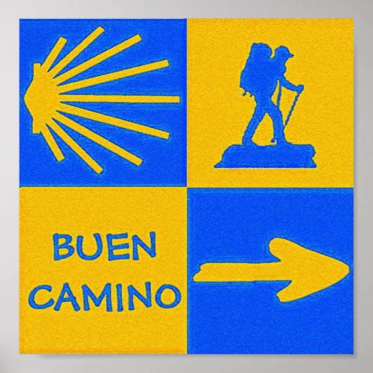 Camino de Santiago Poster (Vorne)