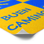 Camino de Santiago Poster (Ecke)