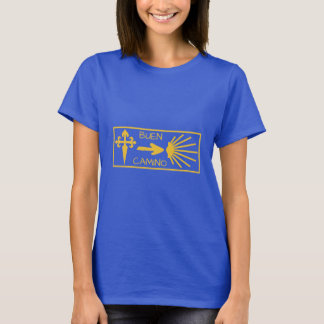 Camino de Santiago Poster T - Shirt