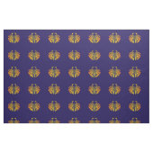 Camino de santiago scallop Muschel Stoff (Fat Quarter (45,7 x 55,9 cm))