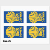 Camino de Santiago Stickers (Blatt)