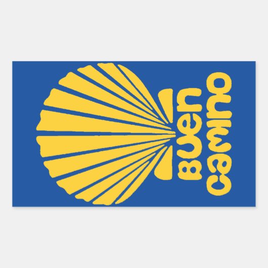 Camino de Santiago Stickers (Vorderseite)