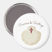 Camino de Santiago Symbol Magnet (Vorderseite/Rückseite)