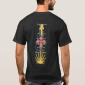 Camino de Santiago T - Shirt (Rückseite)