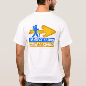 Camino de Santiago T - Shirt (Rückseite)