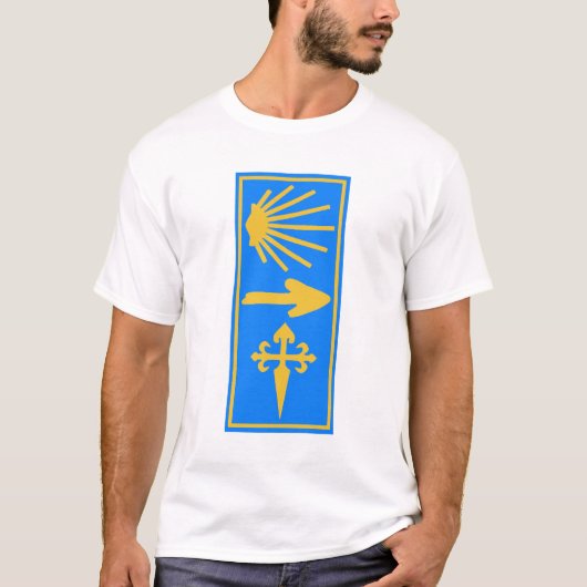 Camino de Santiago T - Shirt (Vorderseite)