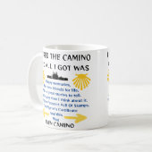Camino de Santiago Tasse (Vorderseite Links)