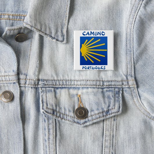 Camino de Santiago The way of st James 004 Button (Beispiel)